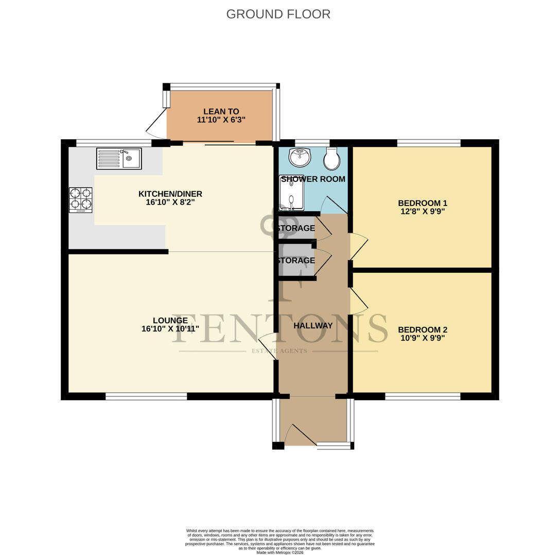 15, Great Harrods, Walton On The Naze floorplan