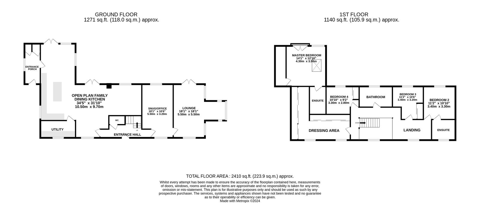 The Old Chapel, Pepper Street, Knutsford floorplan