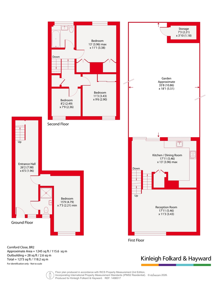 12, Cornford Close, Bromley floorplan