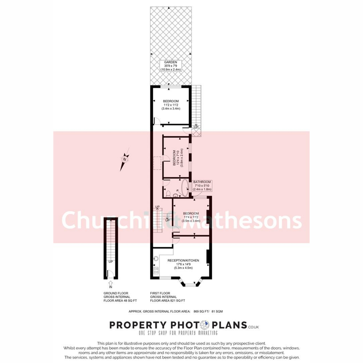 143b, Hillside, London floorplan