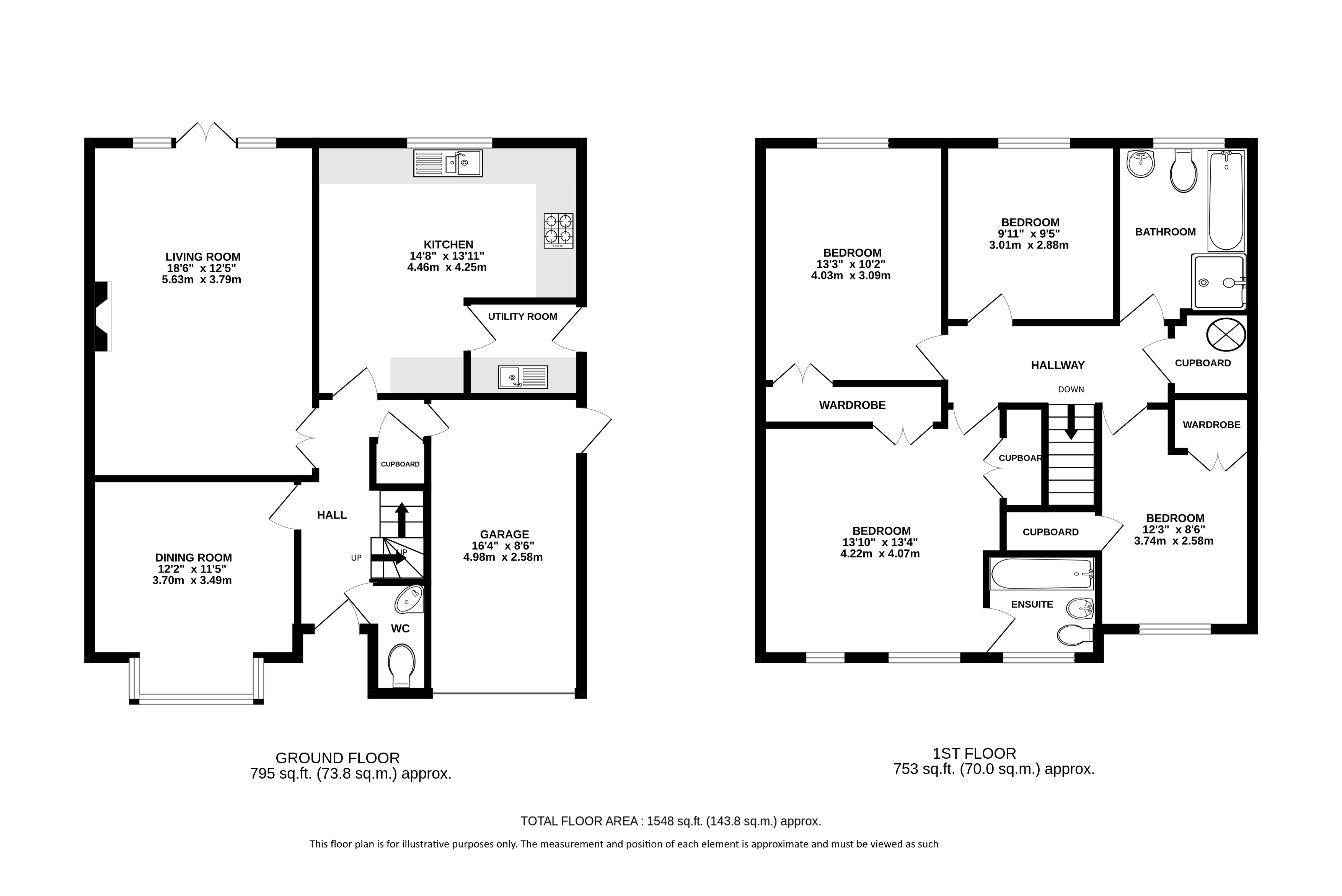 24, Maslen Road, St Albans floorplan