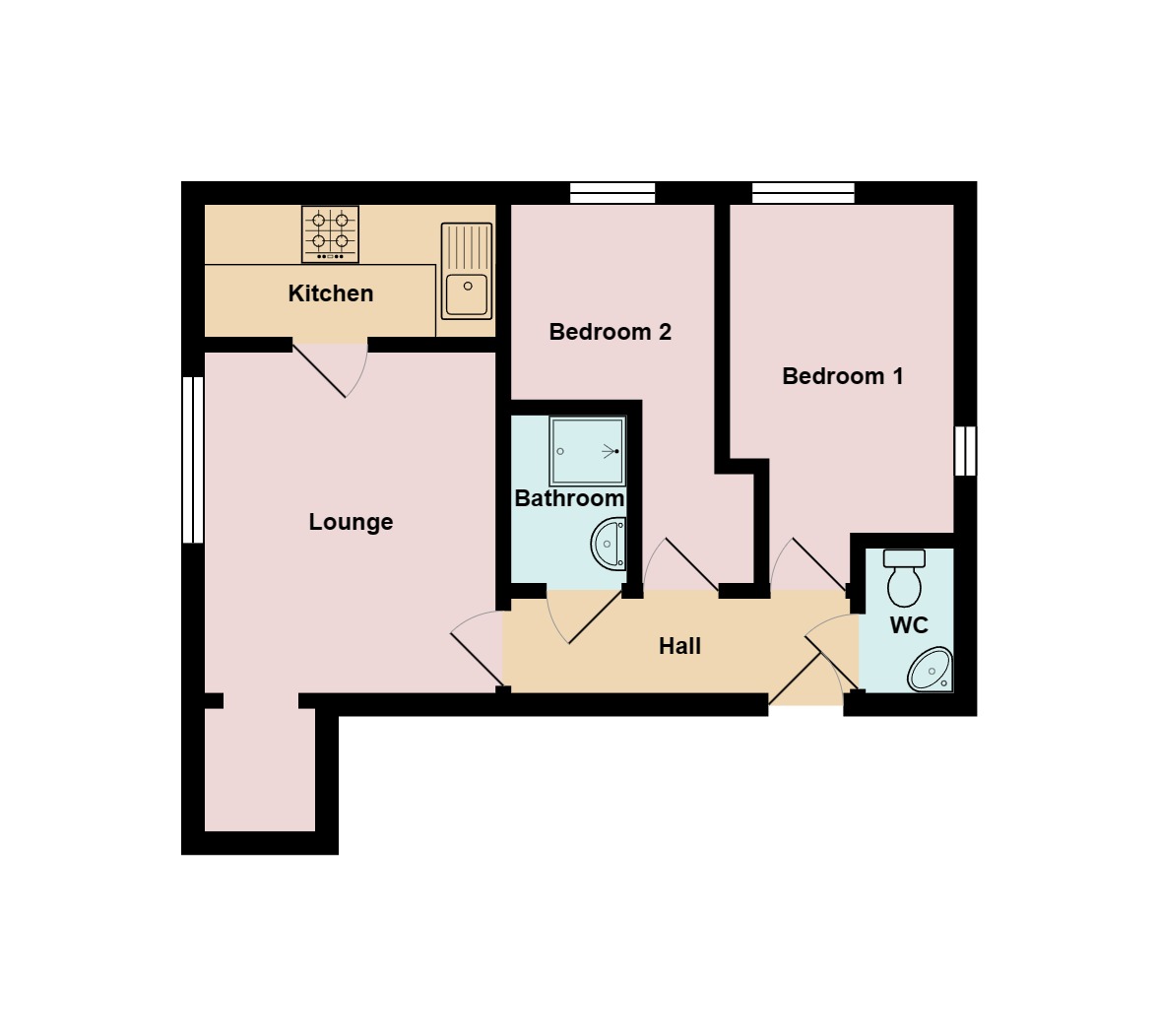 4b Crown Courtyard, Paradise Road, Downham Market floorplan