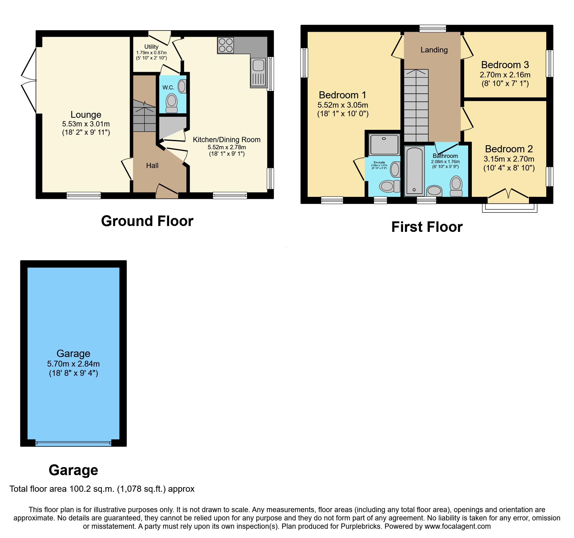 8, Carn Water Road, Bodmin floorplan