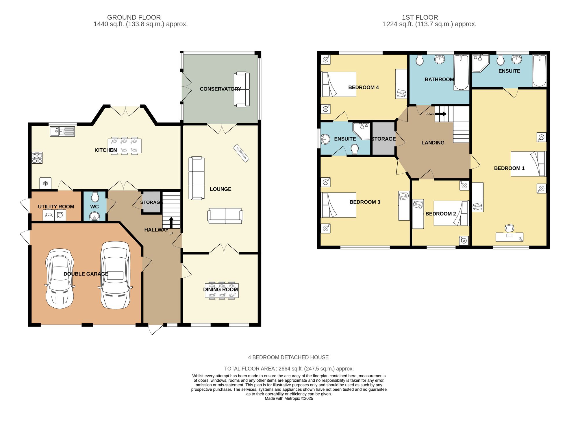 19 Croftflat Drive, Huddersfield floorplan