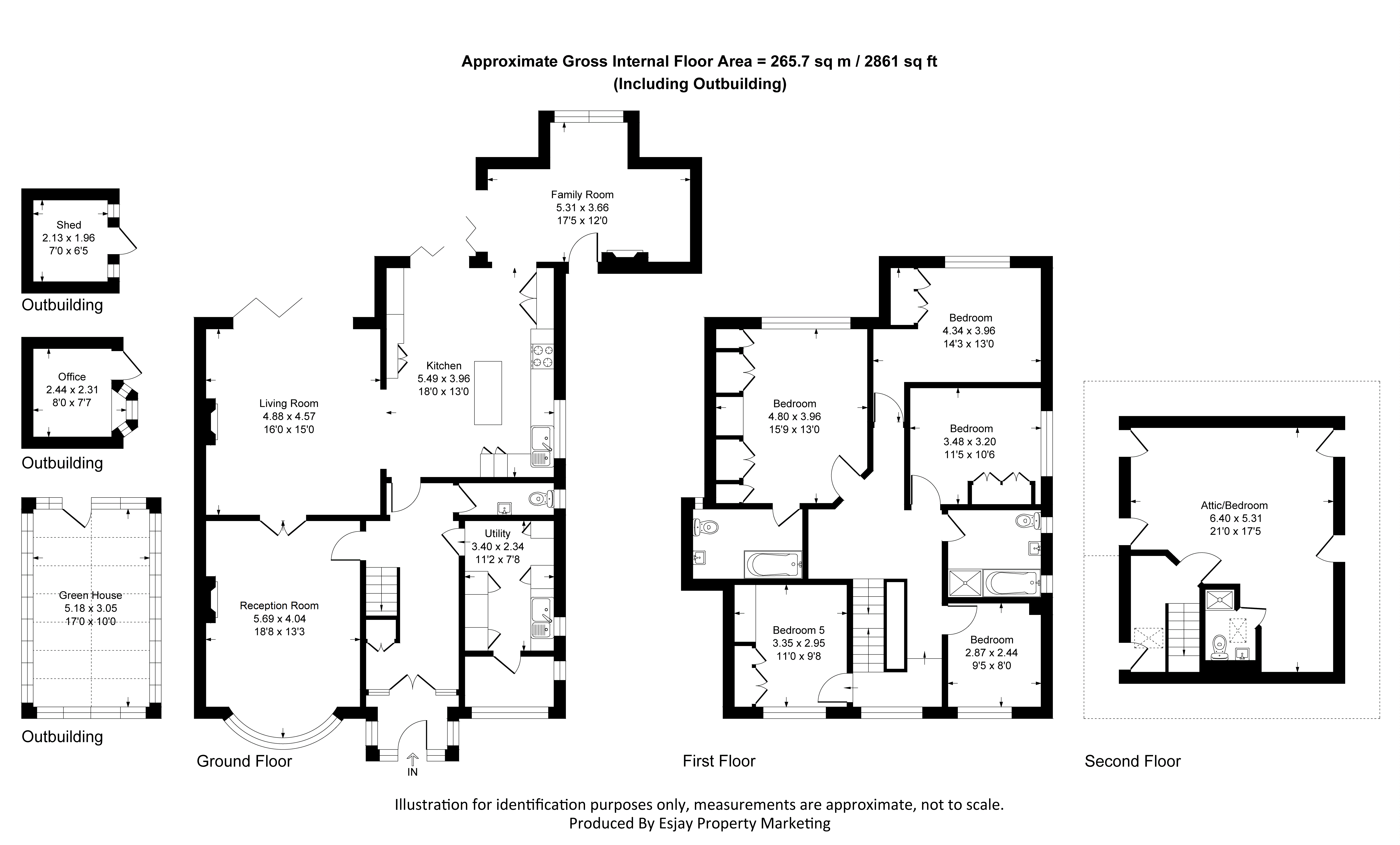 78, Alric Avenue, New Malden floorplan