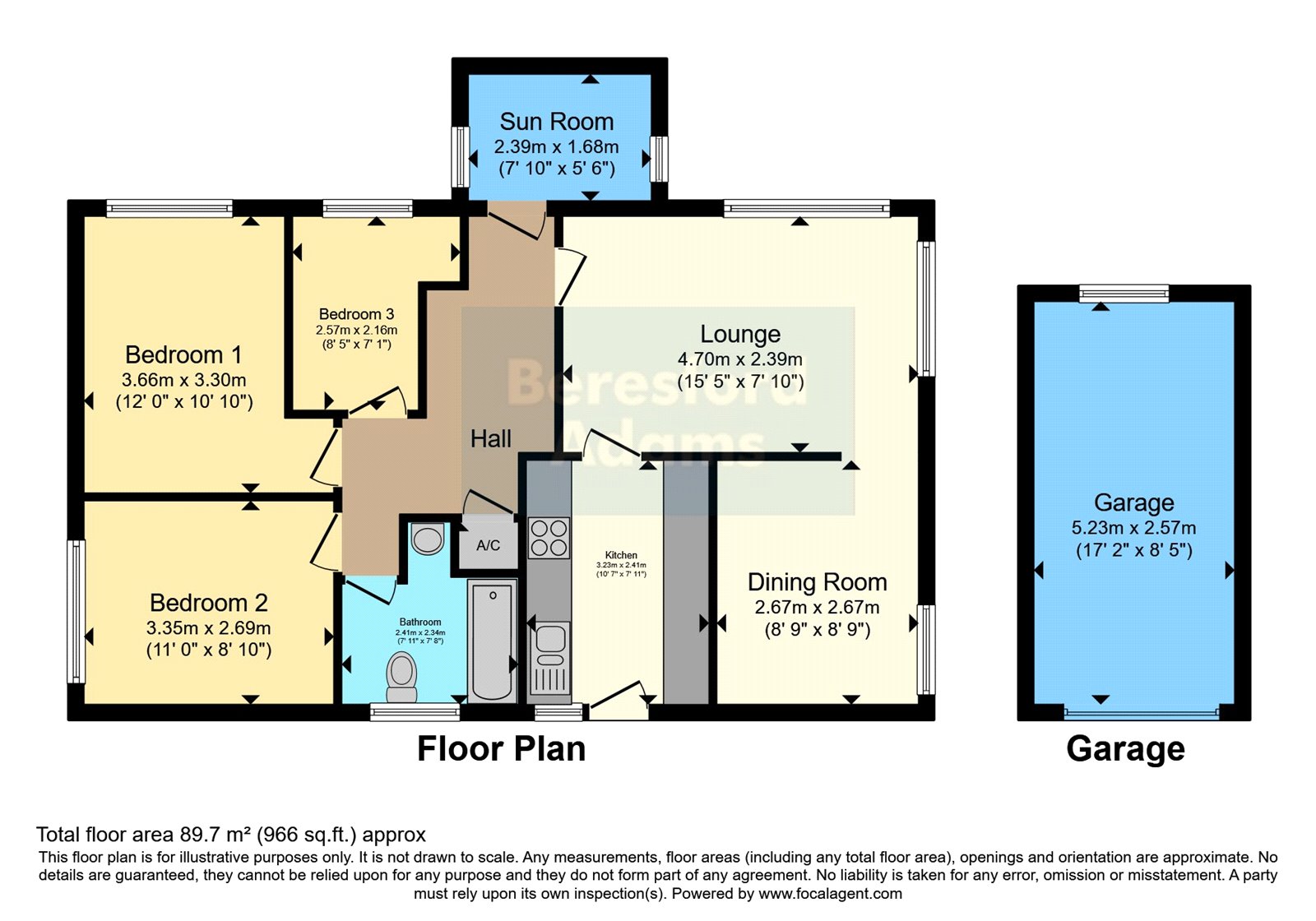 Annedd Wen, 7, Cornwall Estate, Gwynedd floorplan