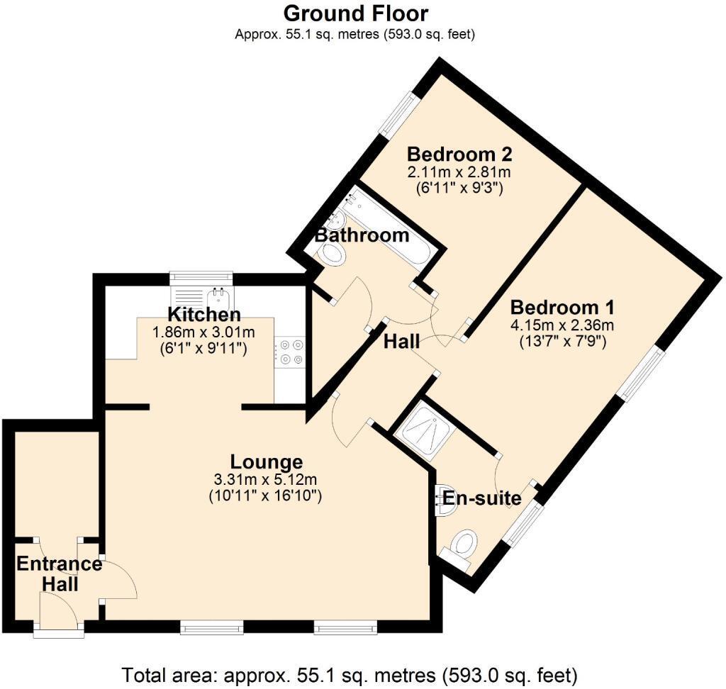27, Fleetwood Gardens, Plymouth floorplan