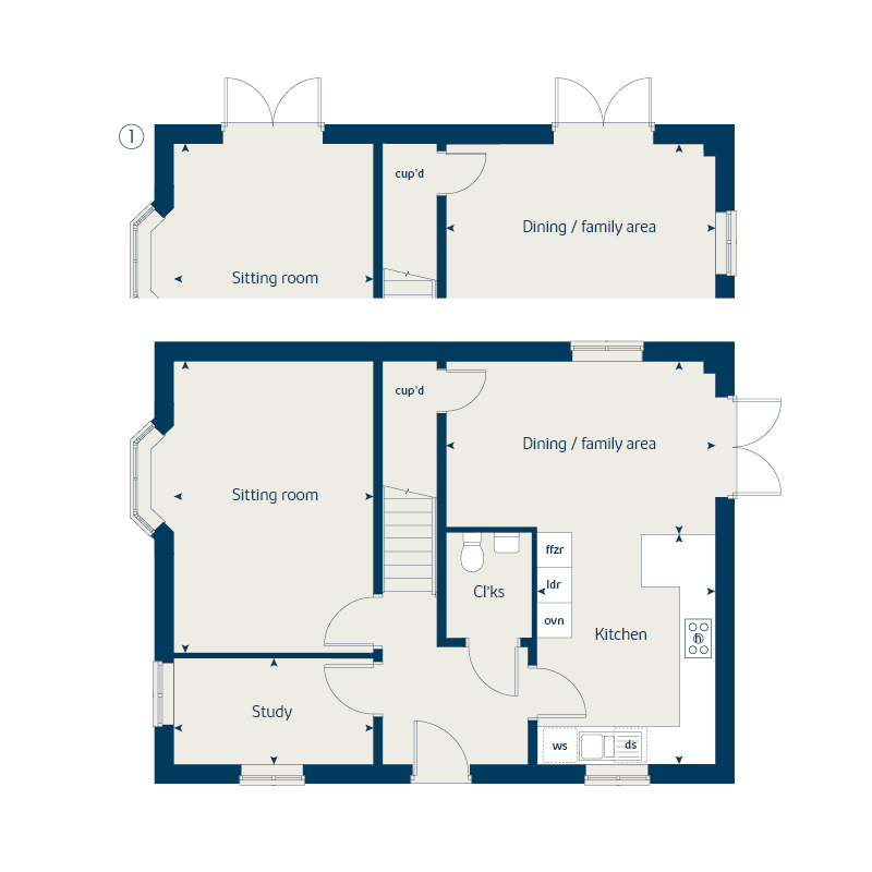 267, Merton Road, Taunton floorplan
