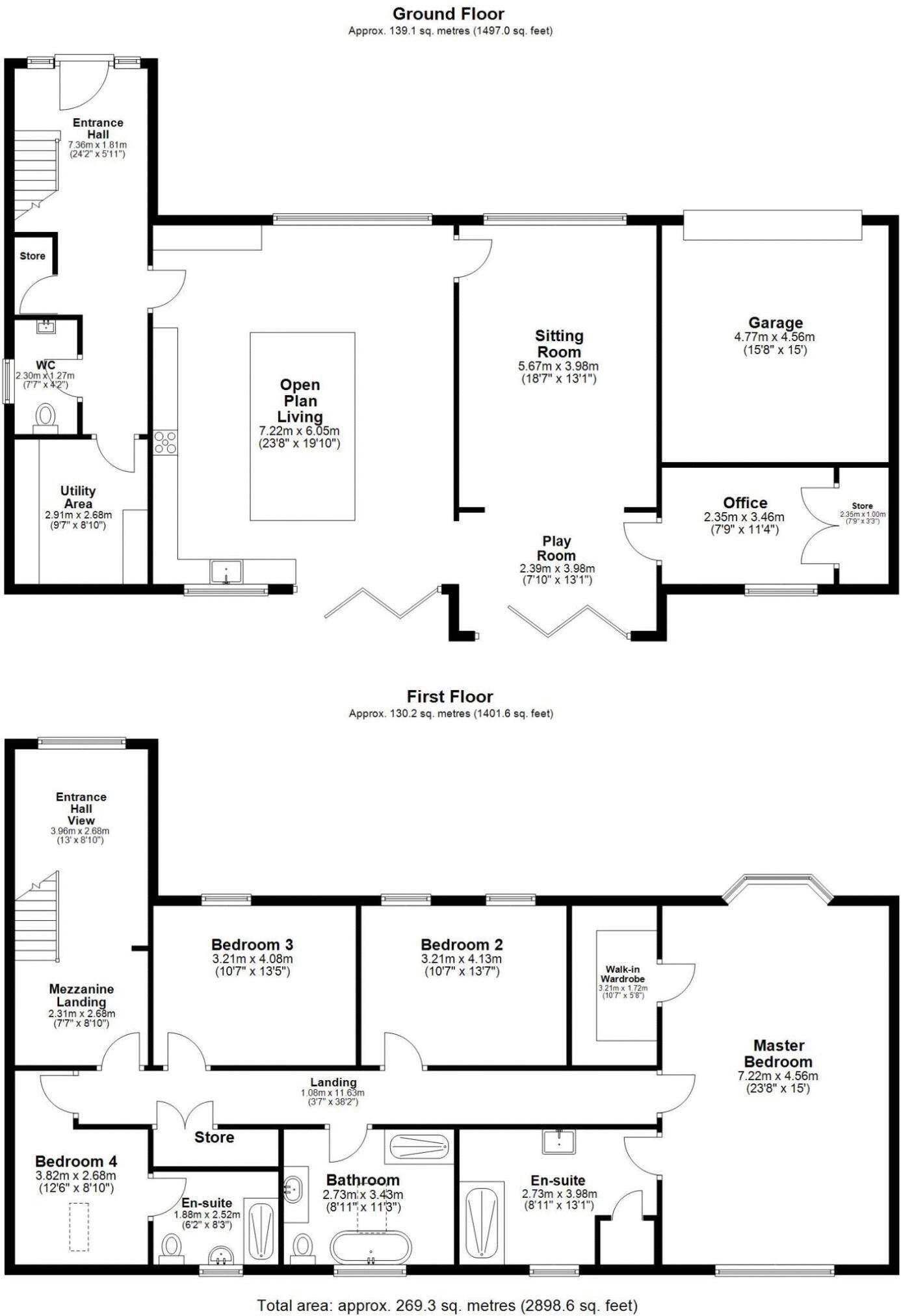 Hawthorns, Littleworth Lane, Doncaster floorplan