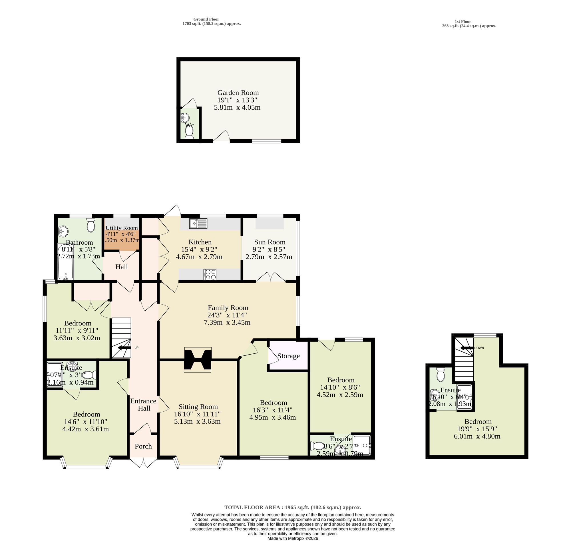 80 Kirkley Park Road, Lowestoft floorplan