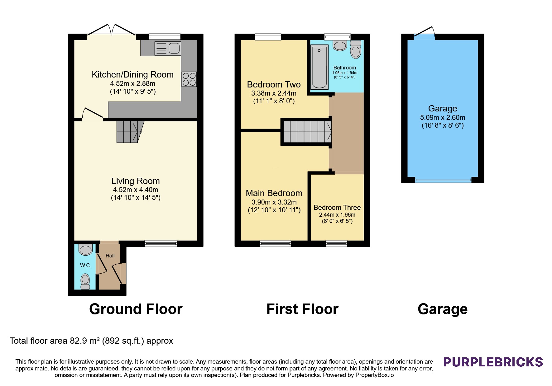 20, Sandpiper Drive, Stockport floorplan
