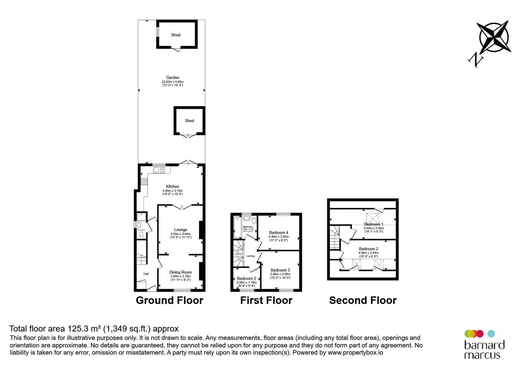 317, Bishopsford Road, Morden floorplan