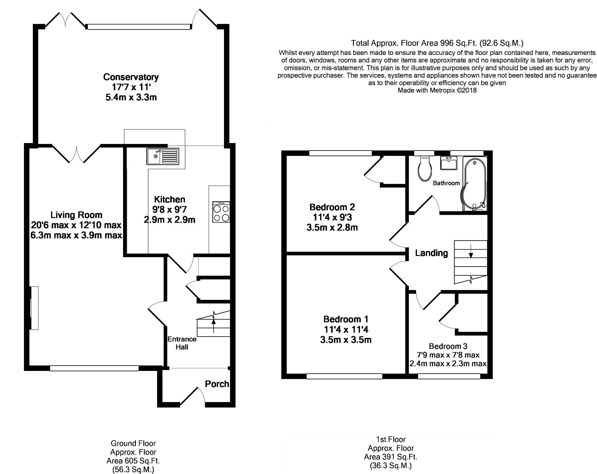 3 Bedrooms Terraced house for sale in Cheyne Way, Farnborough GU14