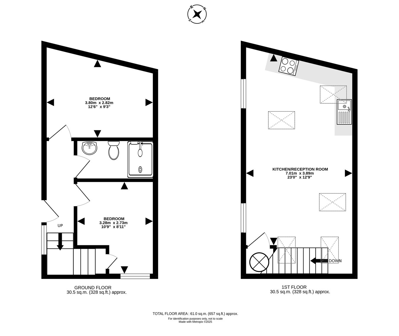 Ty Twt, Riverside, Llanwrtyd Wells floorplan