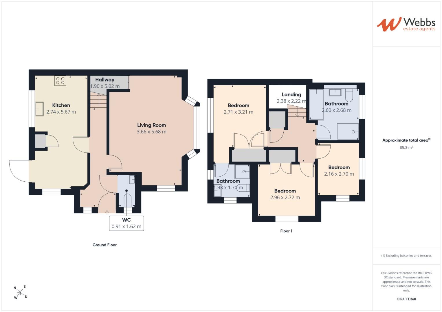 11, Unity Drive, Walsall floorplan