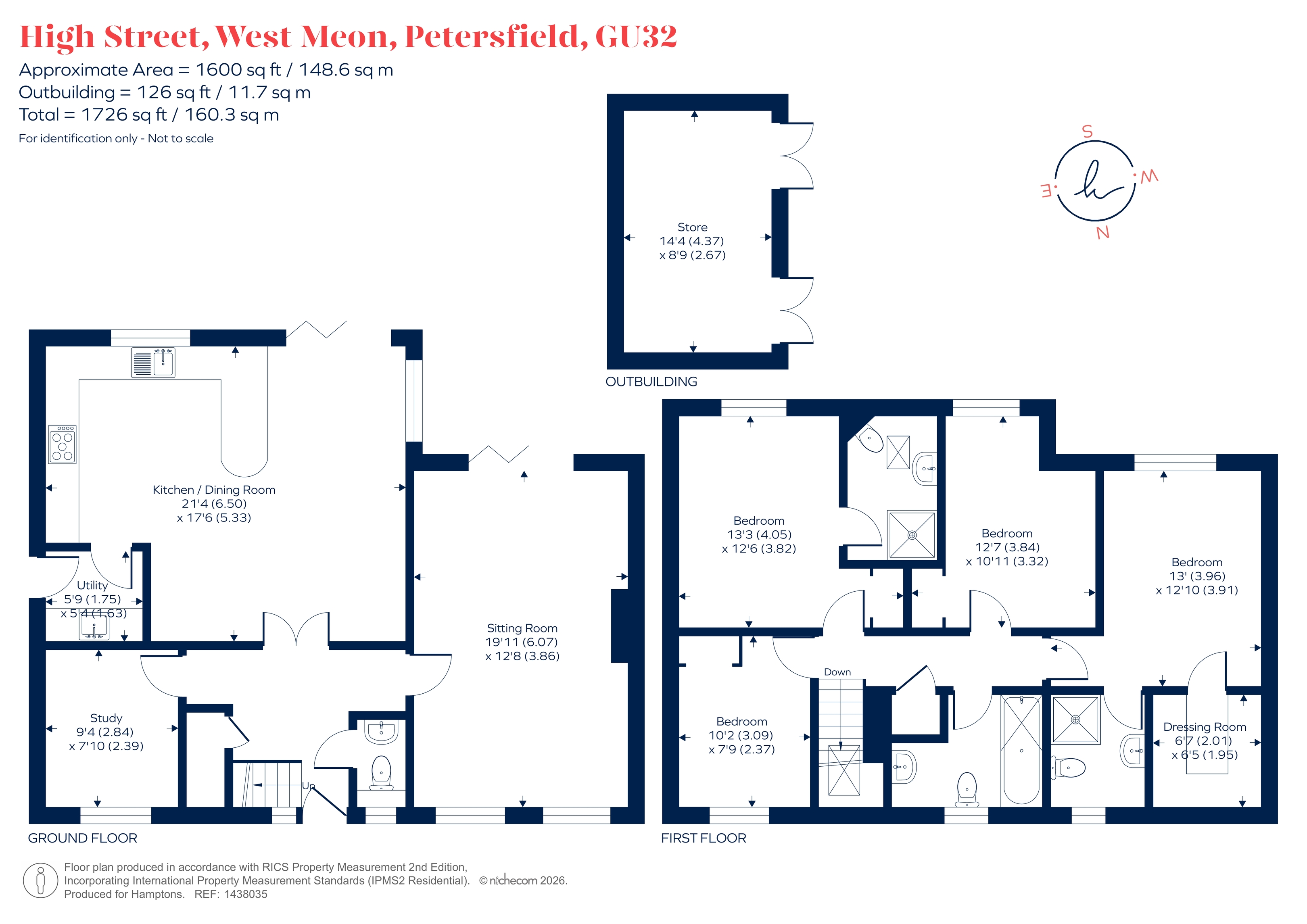 Mill Stream Cottage, High Street, Petersfield floorplan