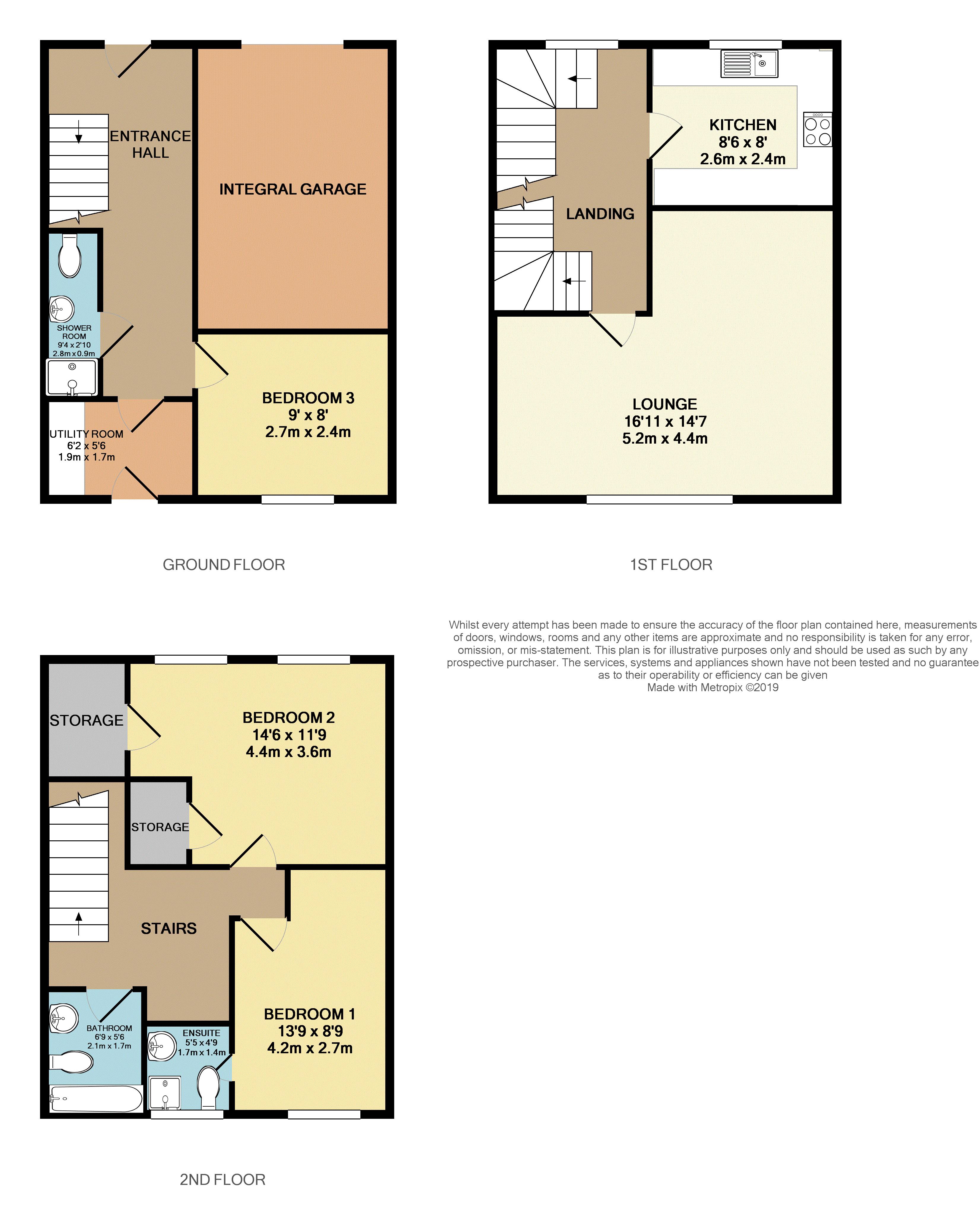 9, Kingfisher Close, Brigg floorplan