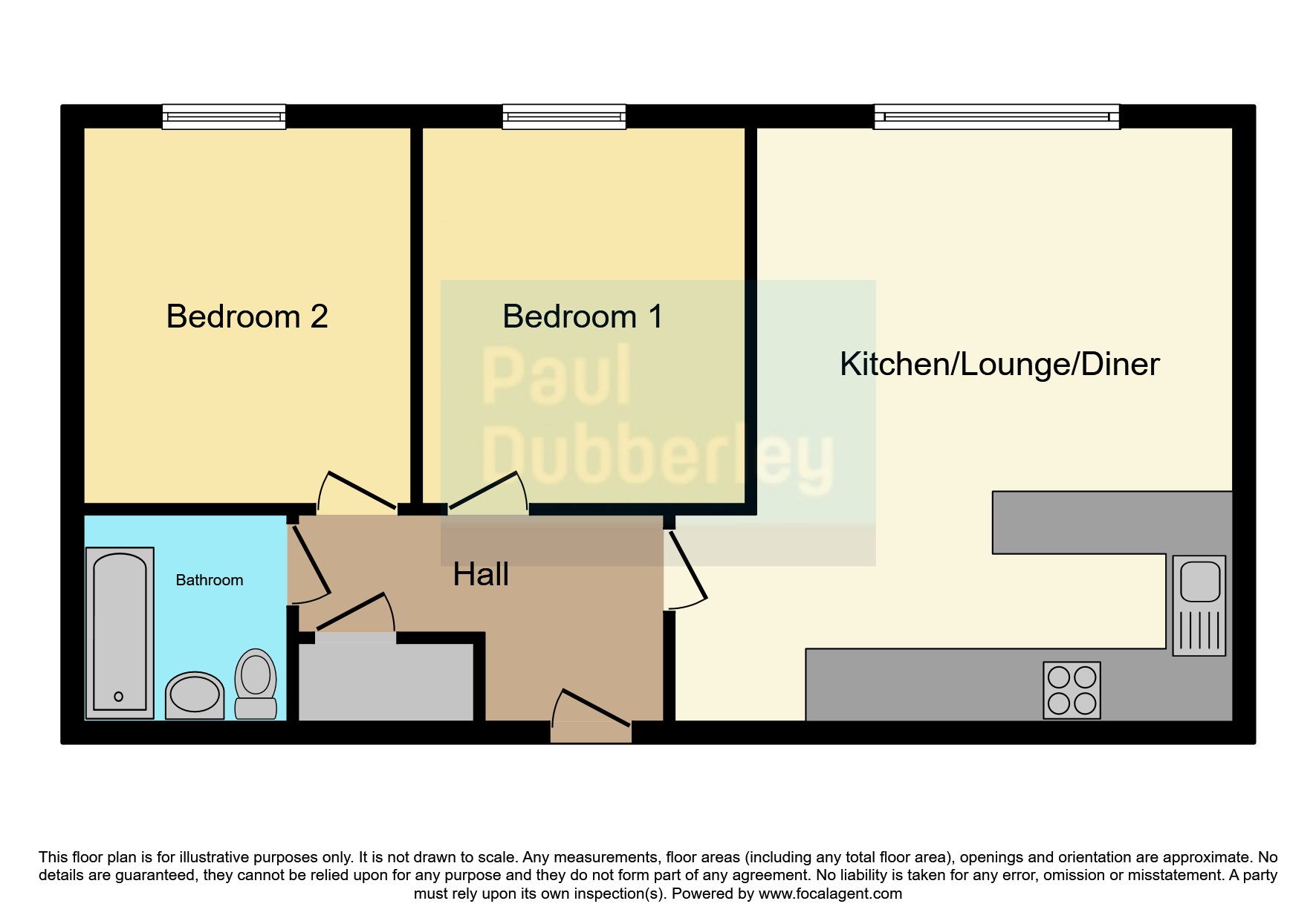 Apartment 2, Acorn Mews, 20, Acorn Street, Willenhall floorplan