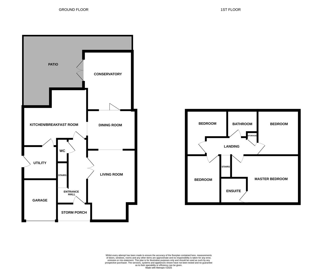3, Ambridge Way, Whitley Bay floorplan