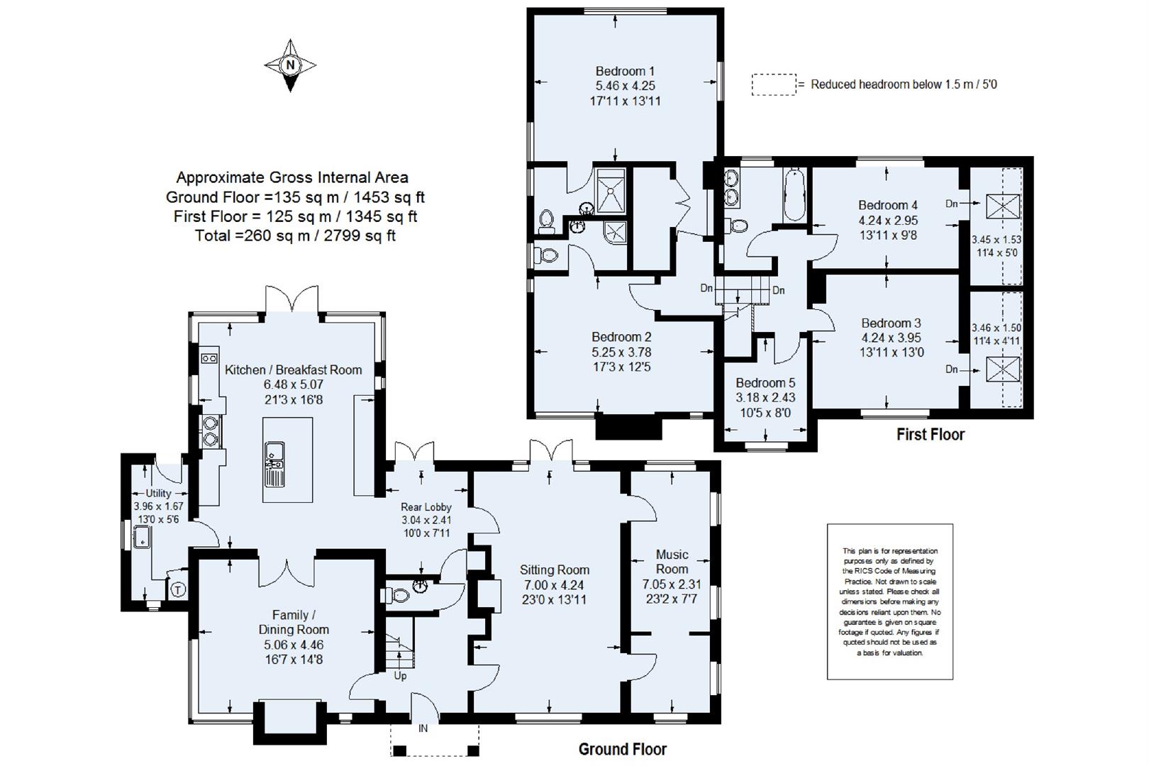 Yew Cottage, Mellersh Hill Road, Wonersh Park floorplan