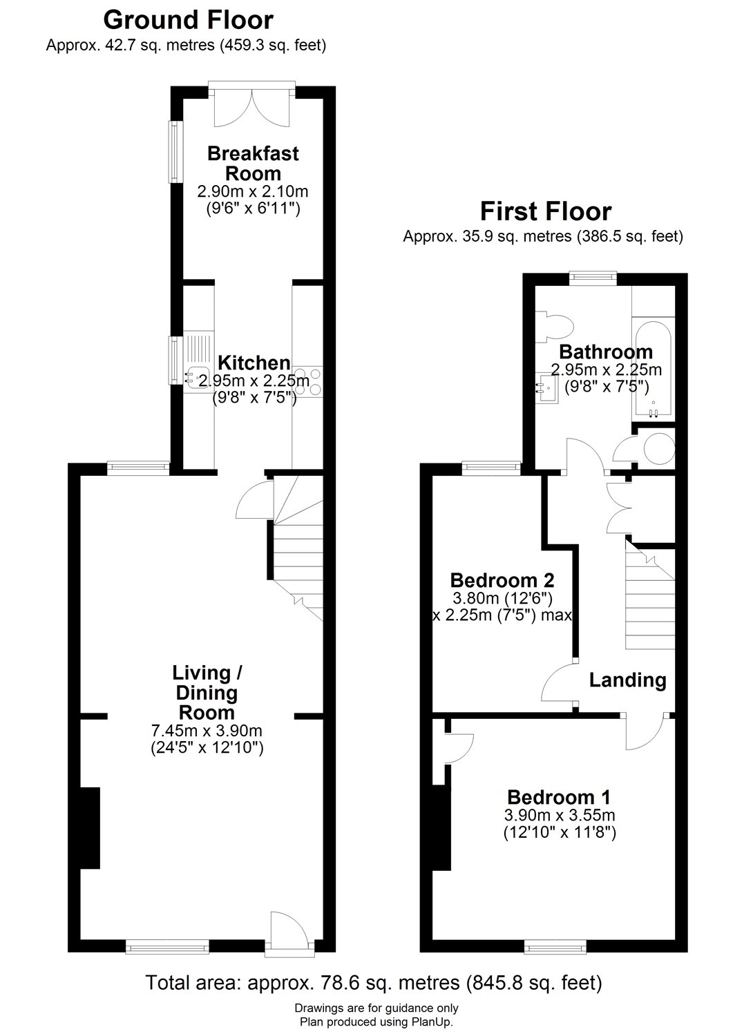 2 Bedrooms Terraced house to rent in Cambridge Road, Impington, Cambridge CB24