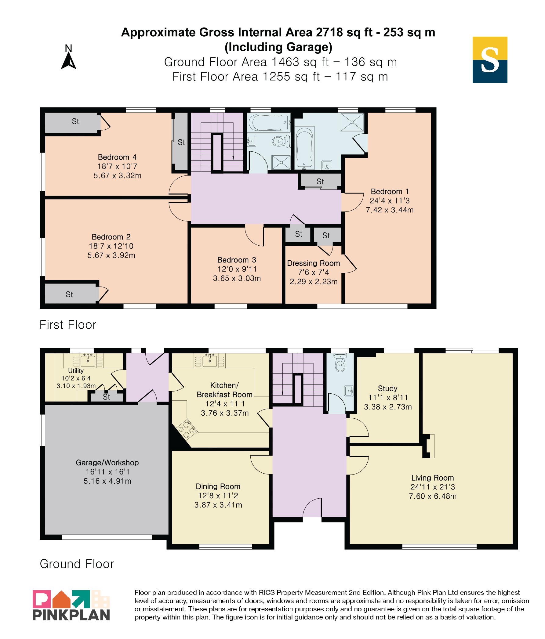 21, Rozeldene, Surrey floorplan