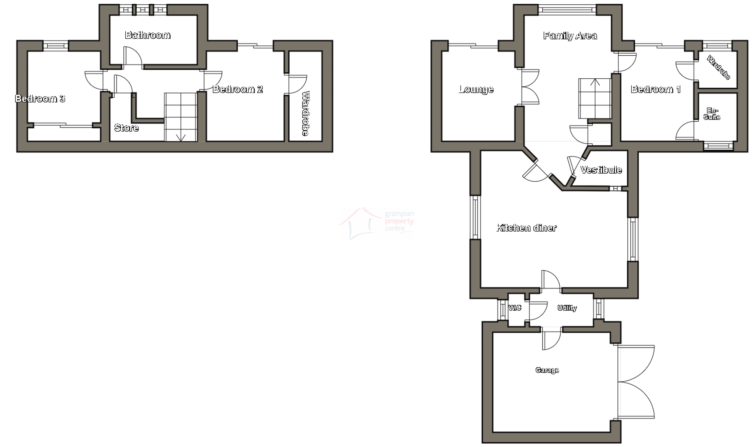 113 Knockomie Rise, Forres floorplan