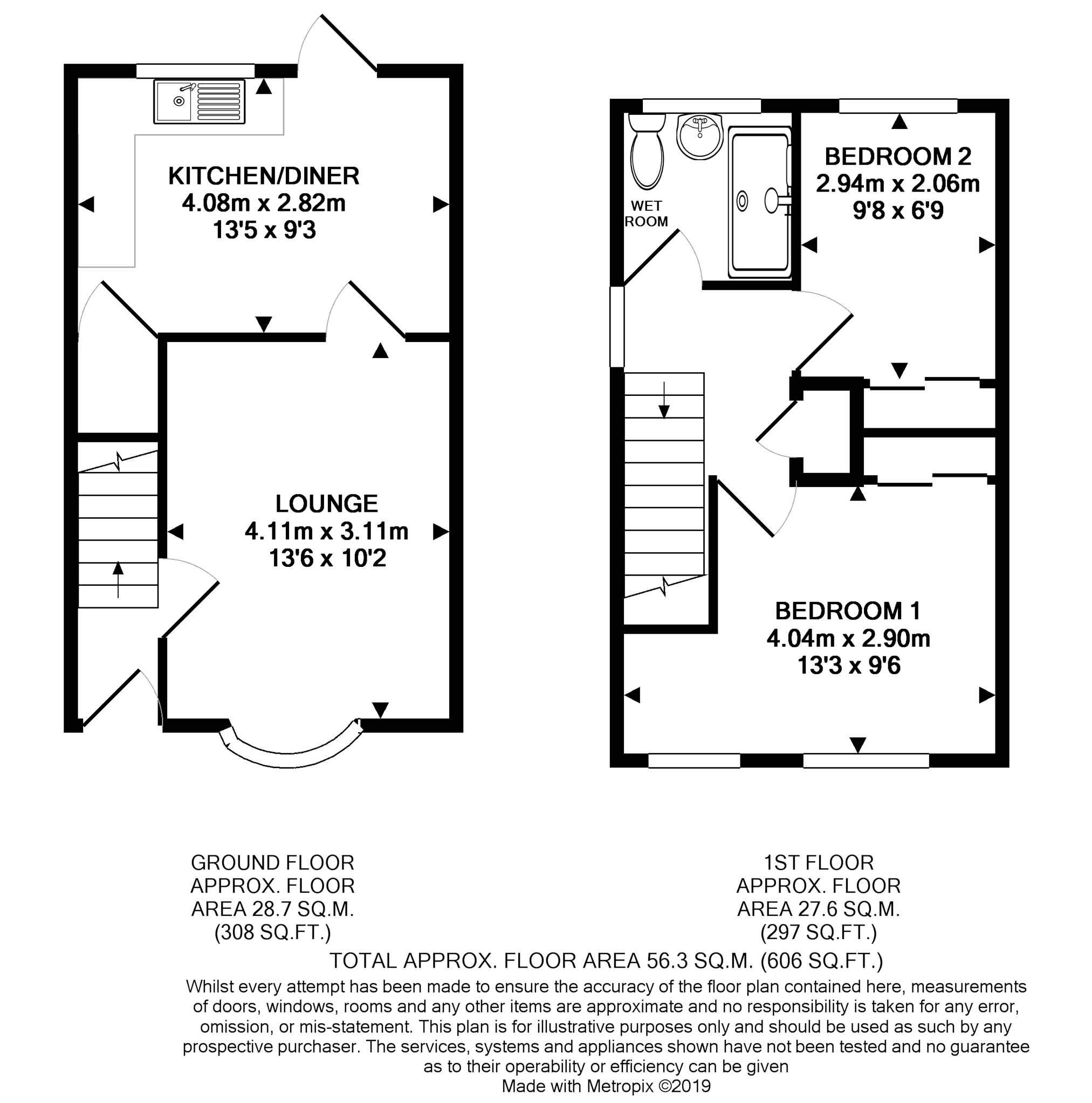 2 Bedrooms Semi-detached house for sale in Purley Drive, Bridgwater TA6