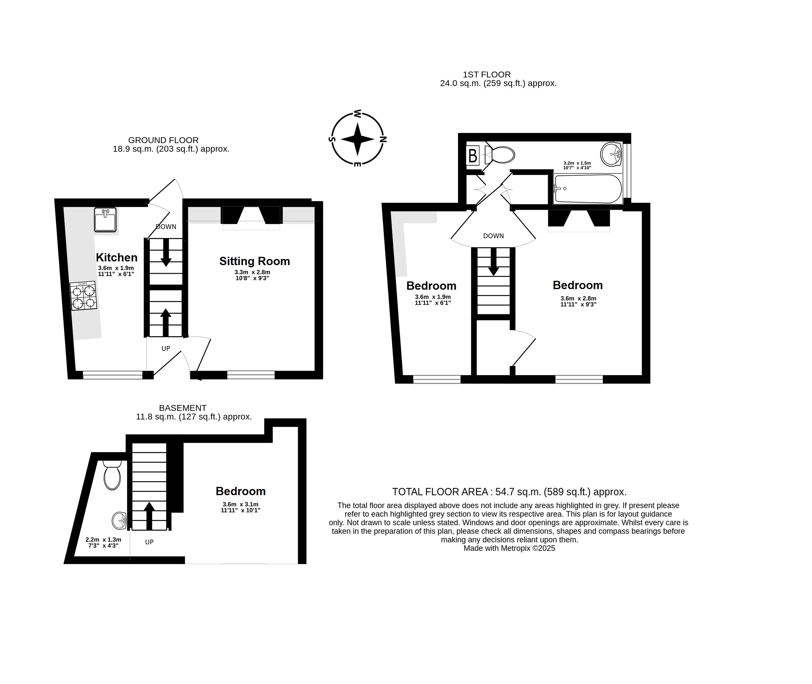 Yewdale, 3, Princes Street, Kent floorplan