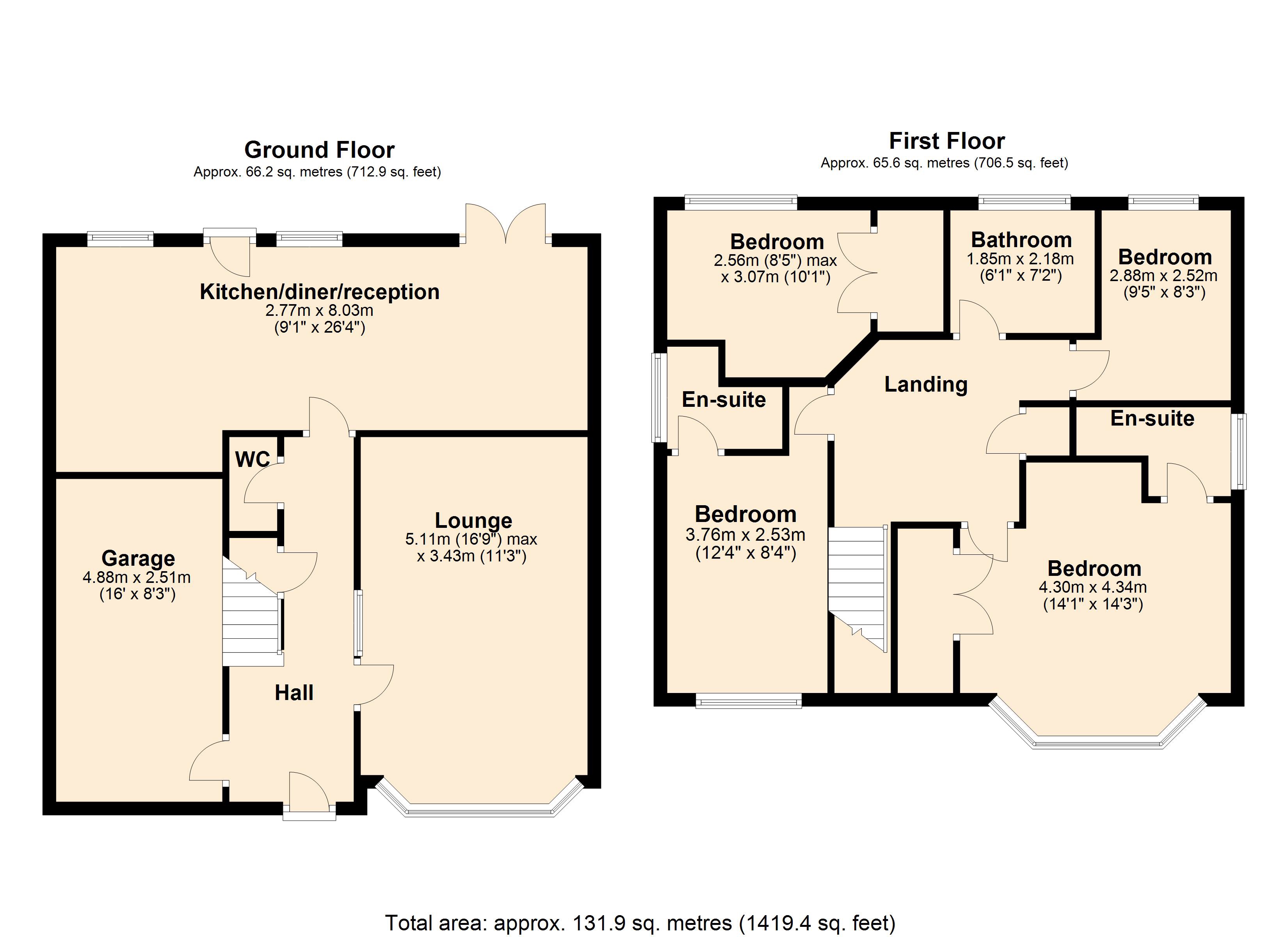 4 Bedrooms Detached house for sale in Powell Gardens, Worksop S81