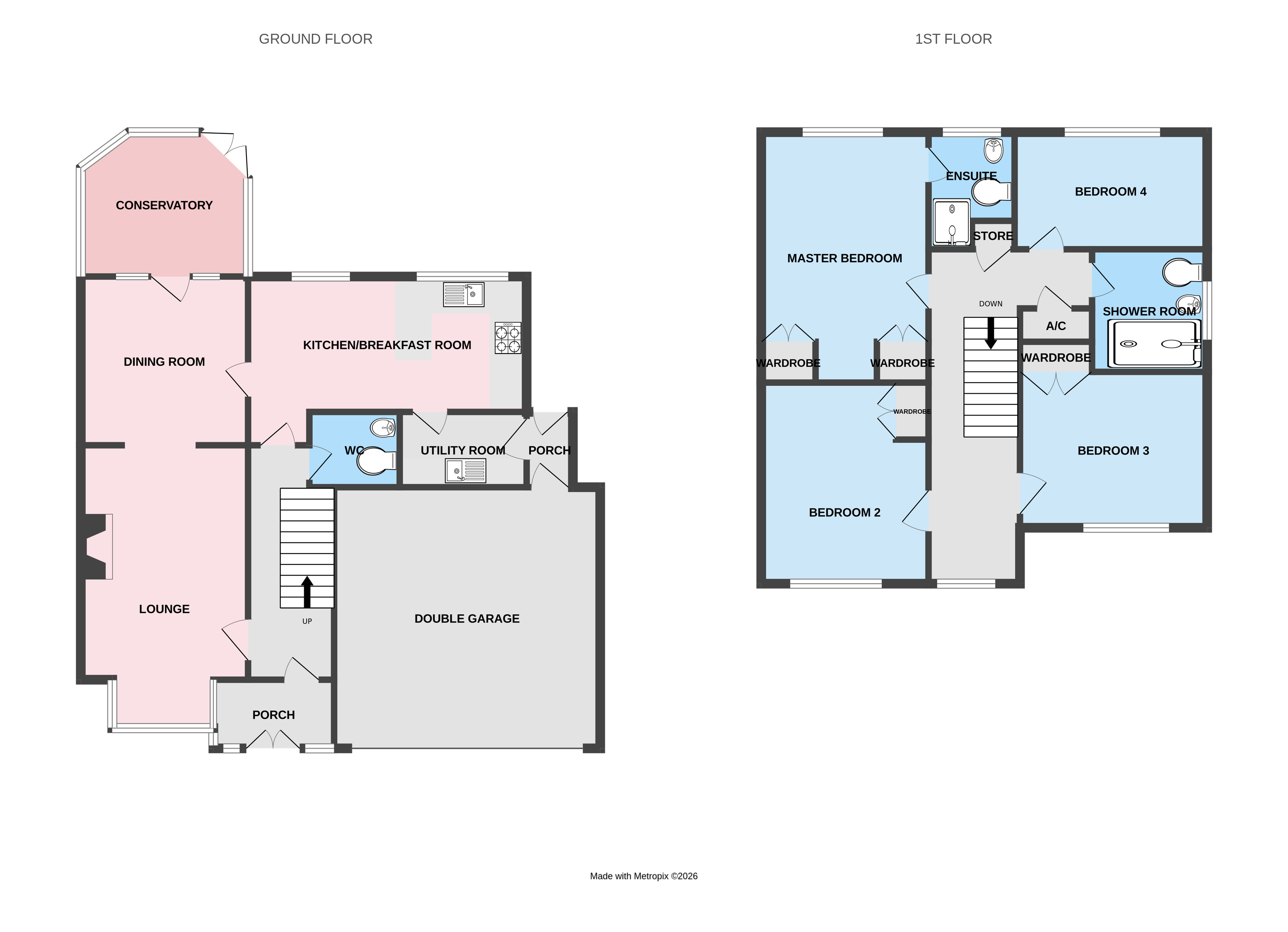 29, Donnerville Close, Telford floorplan