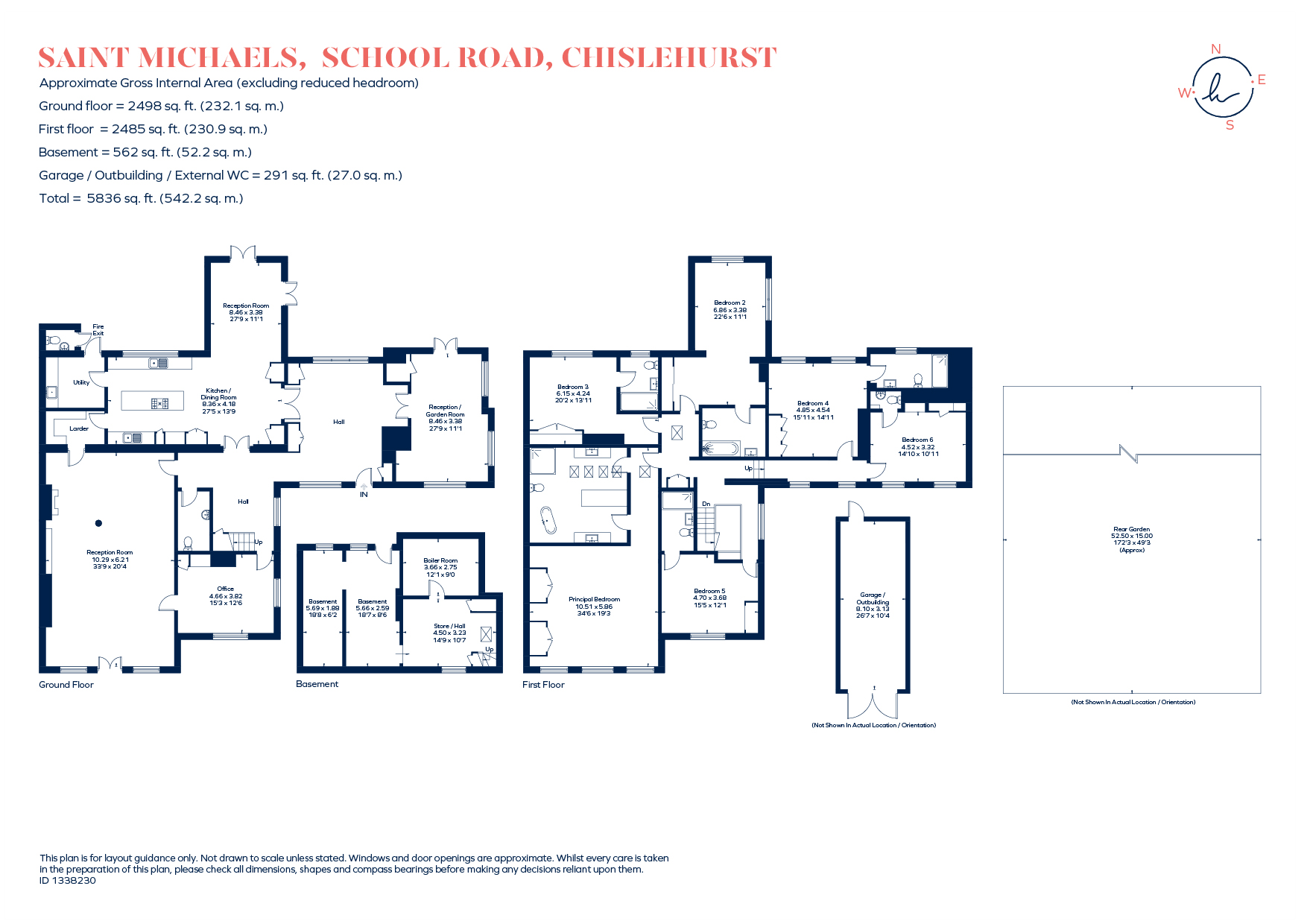 Saint Michaels,, School Road, Chislehurst floorplan