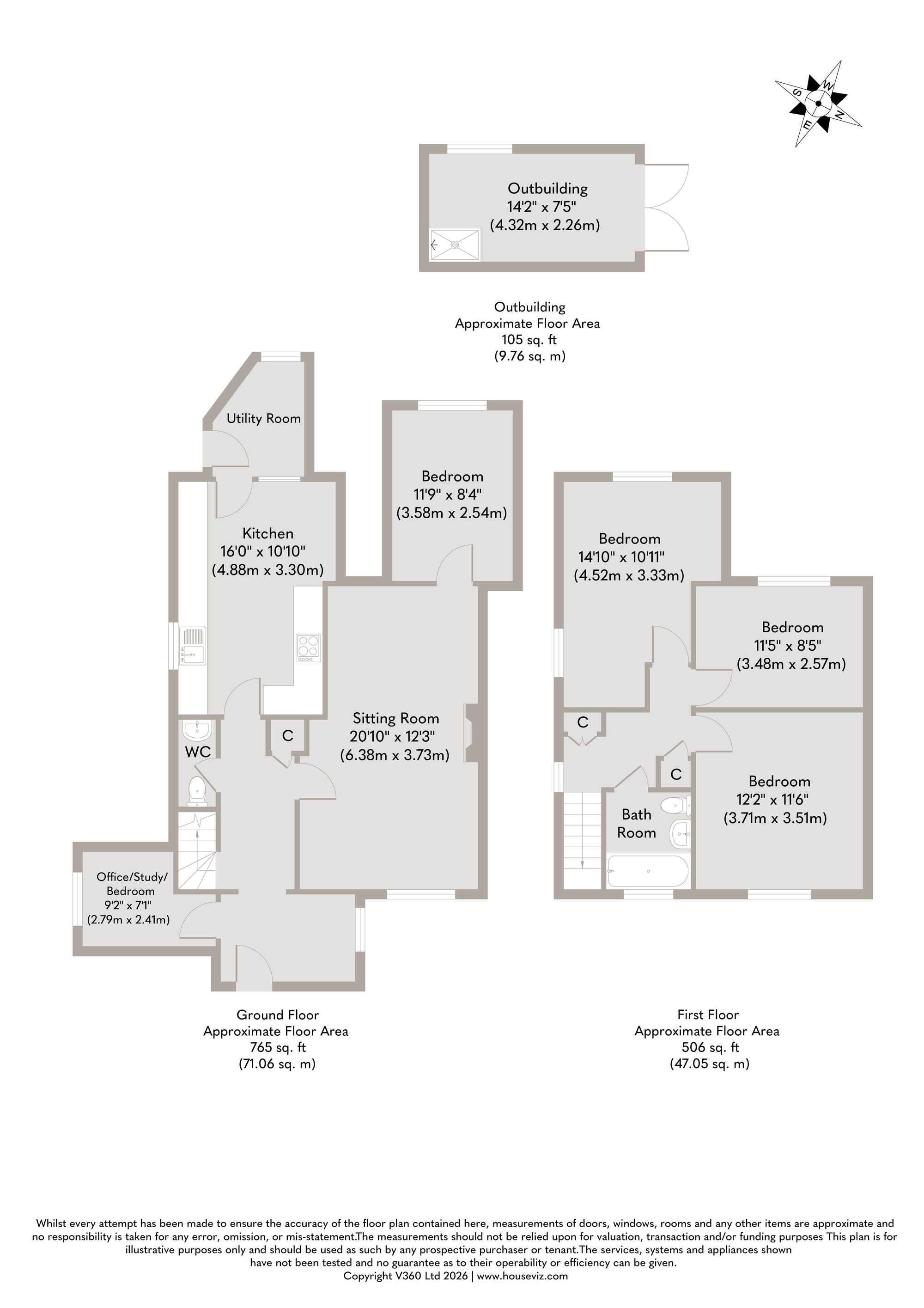 71 Station Road, Cromer floorplan