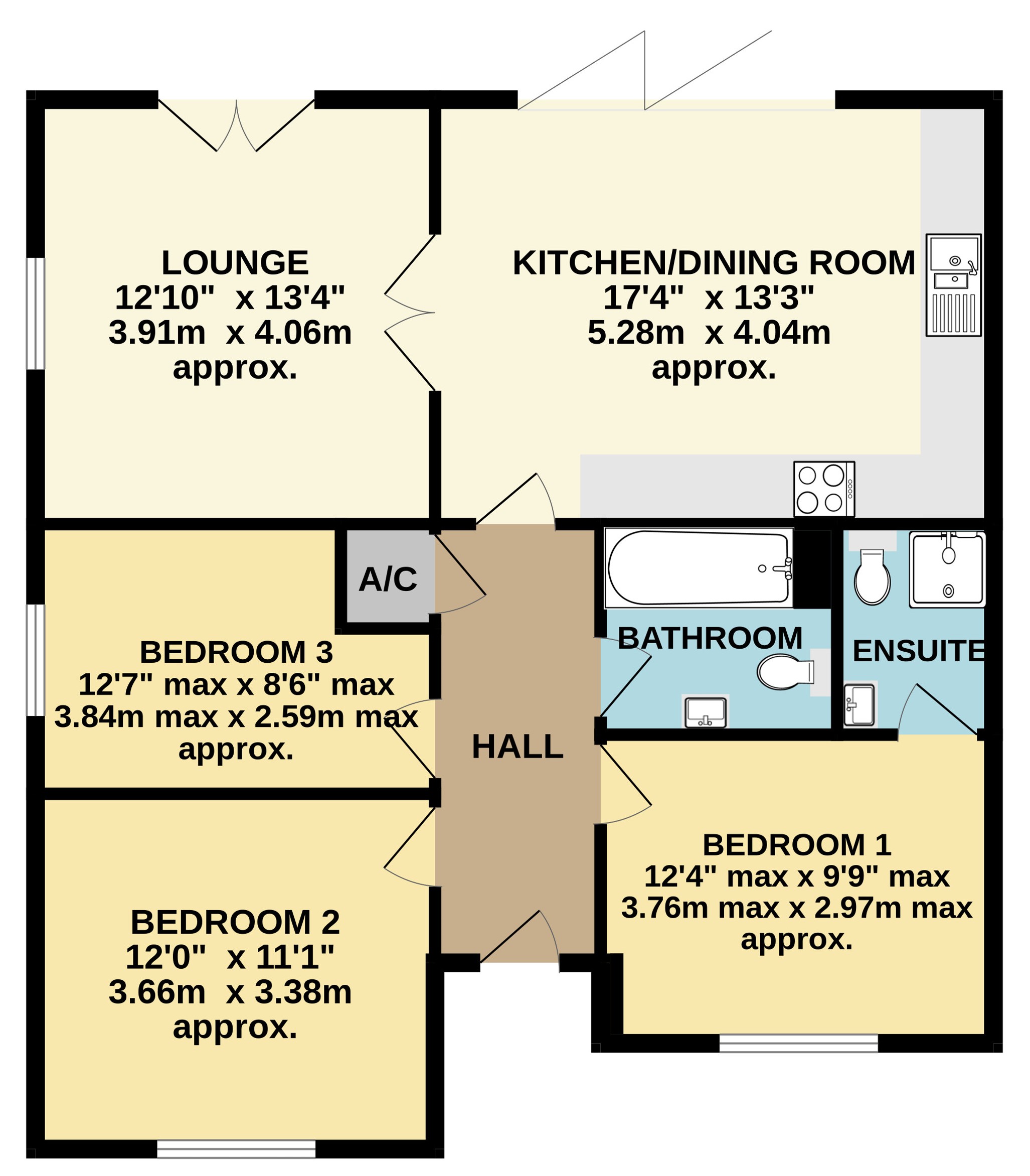 5, Dunheved Gardens, Cornwall floorplan