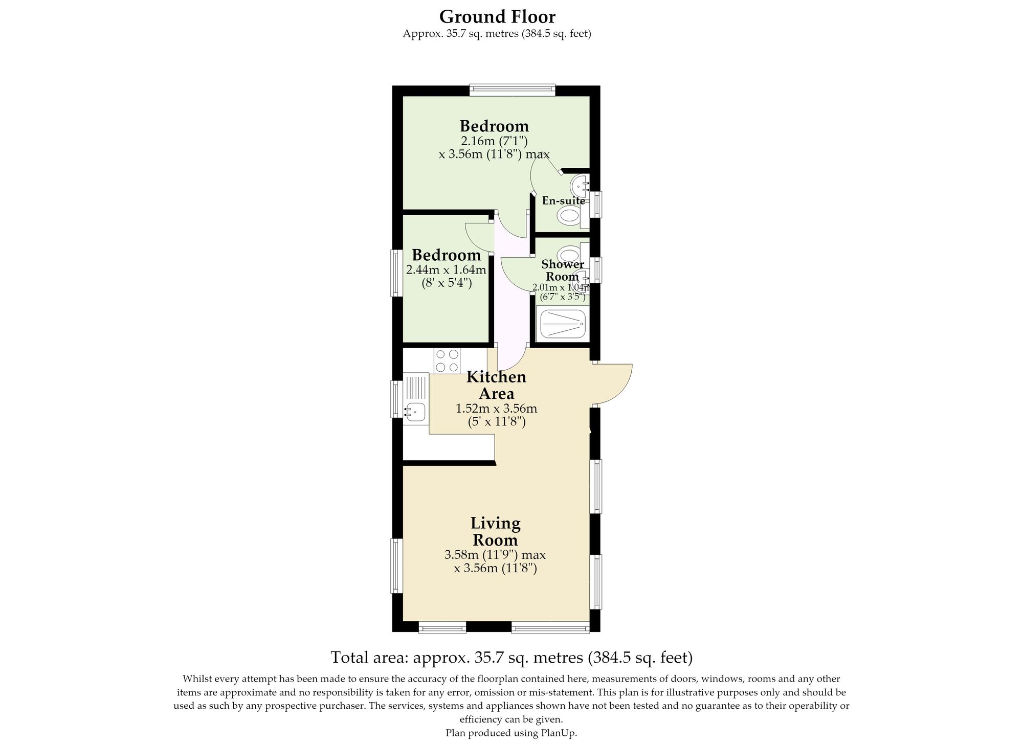 Plot 110, Abi St. David, Coast Road, Corton floorplan