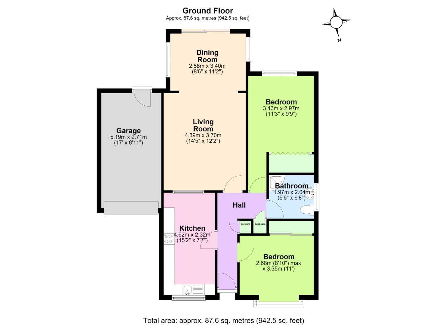 1, Sloane Court, Nottingham floorplan