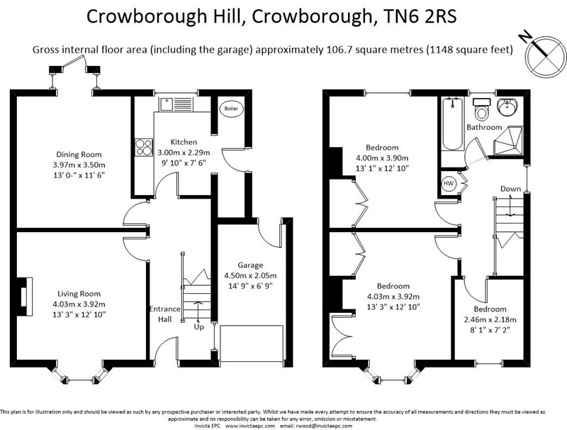 3 Bedrooms  for sale in Crowborough Hill, Crowborough TN6