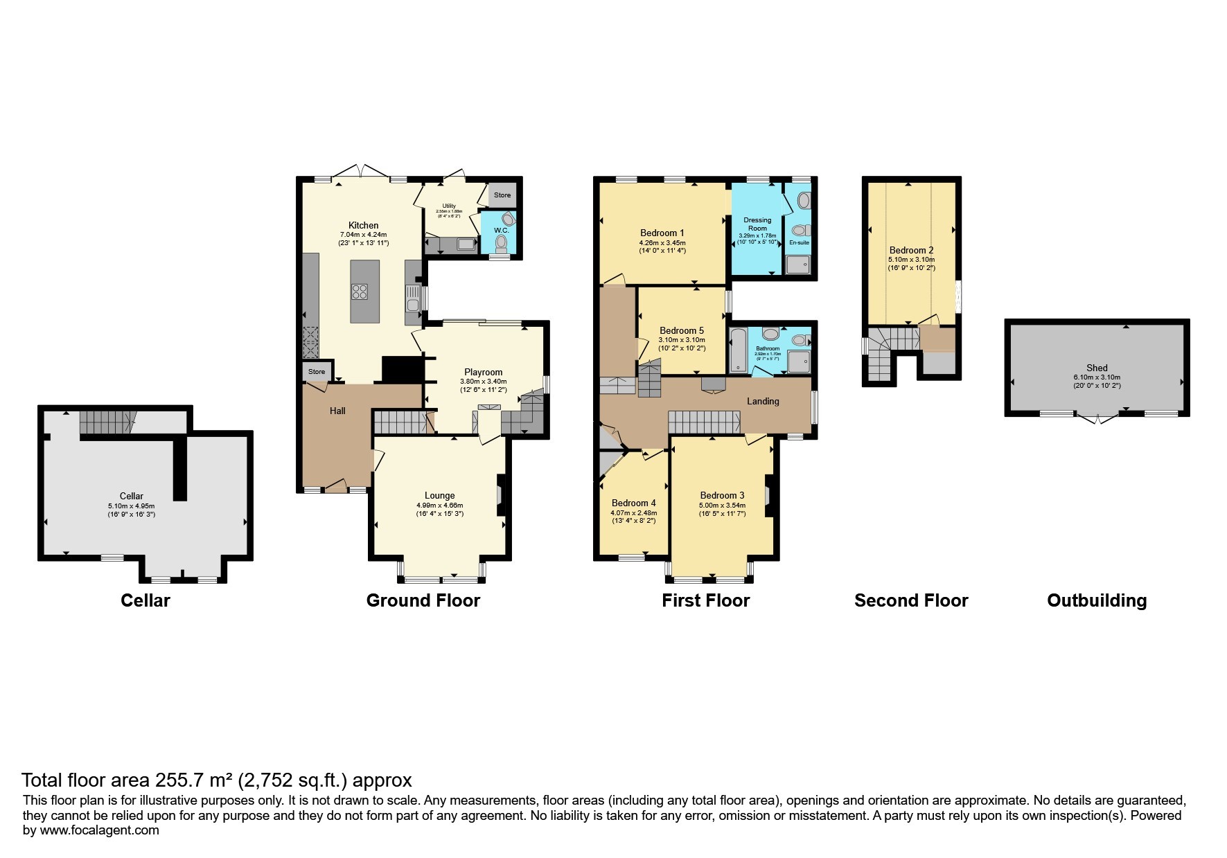 22, St. Lukes Road, Maidstone floorplan