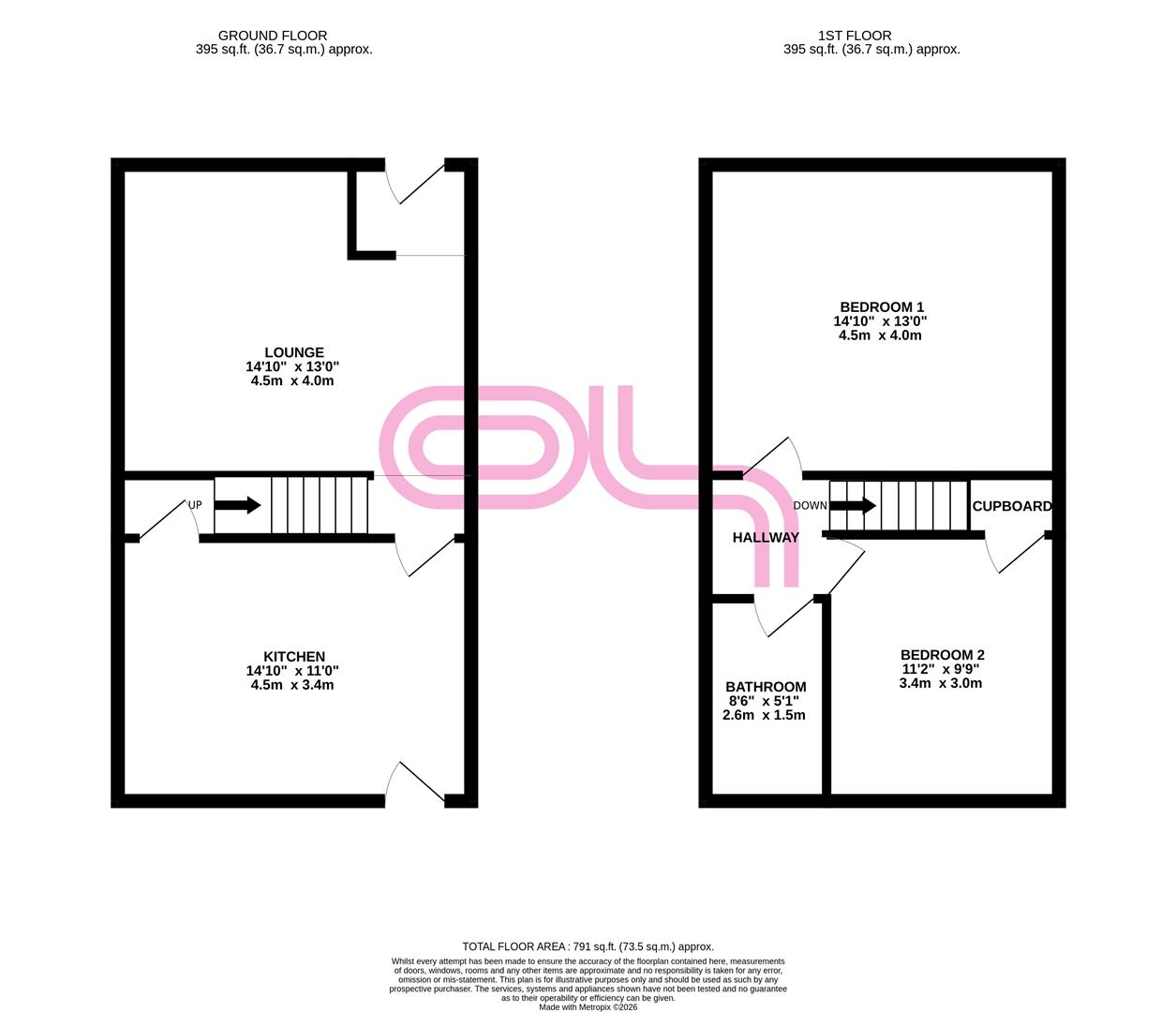 27, Bolton Road, Keighley floorplan
