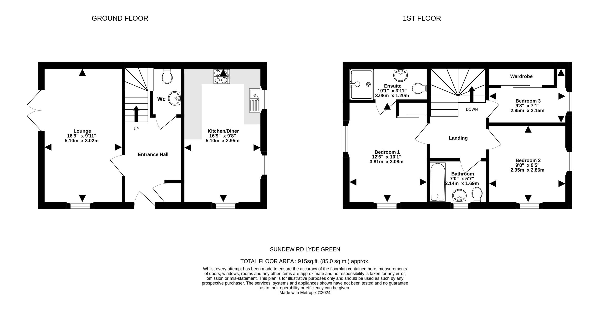 Sundew Road, Lyde Green, Bristol, Gloucestershire BS16, 3 bedroom