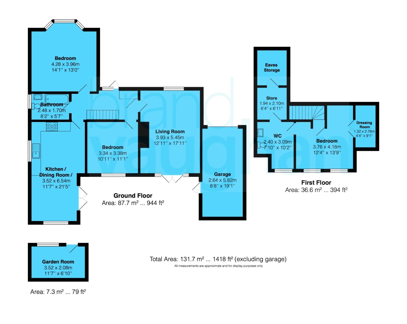31, Highfield Drive, Hassocks floorplan