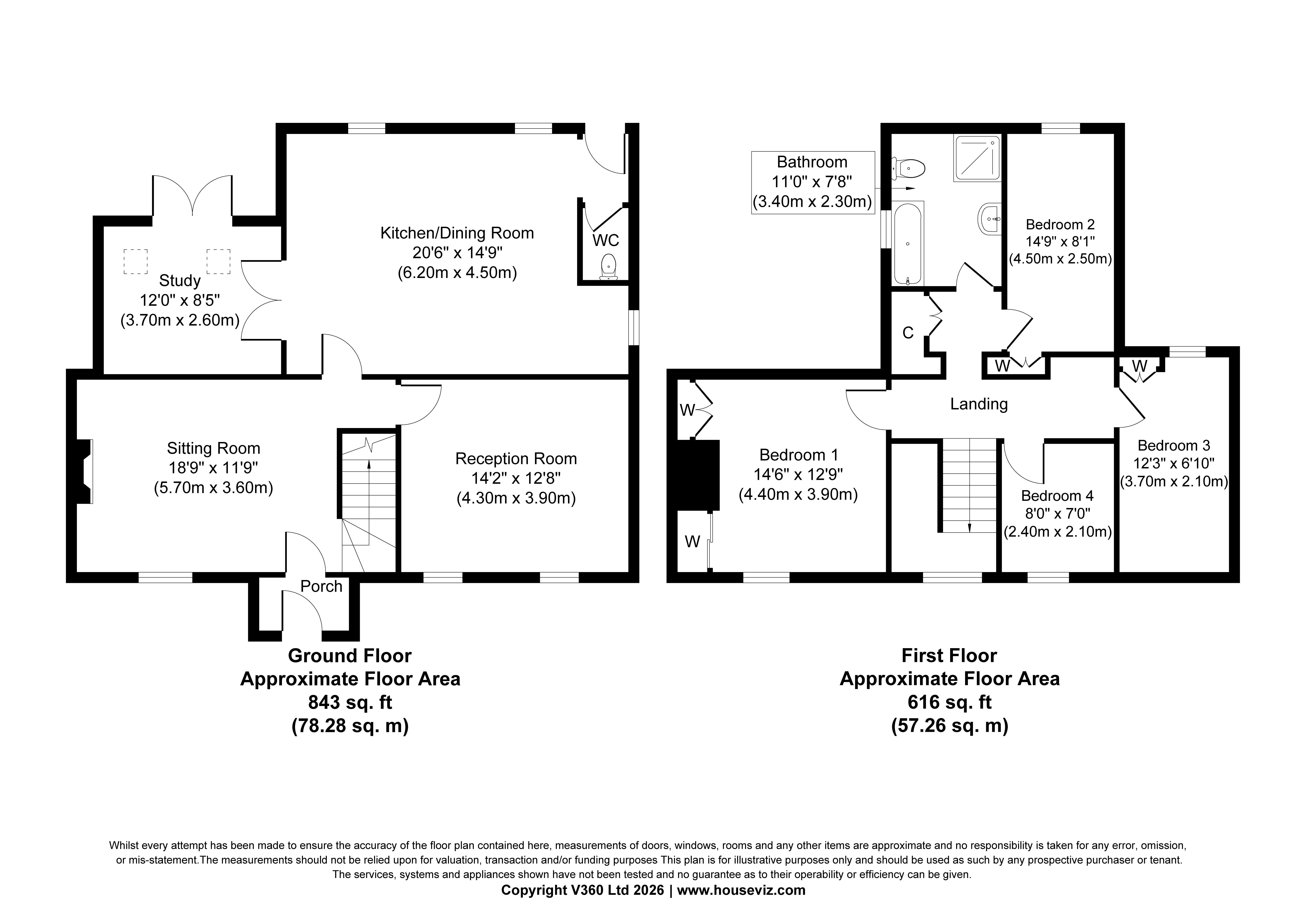 The Cottage, Lower Street, Sudbury floorplan