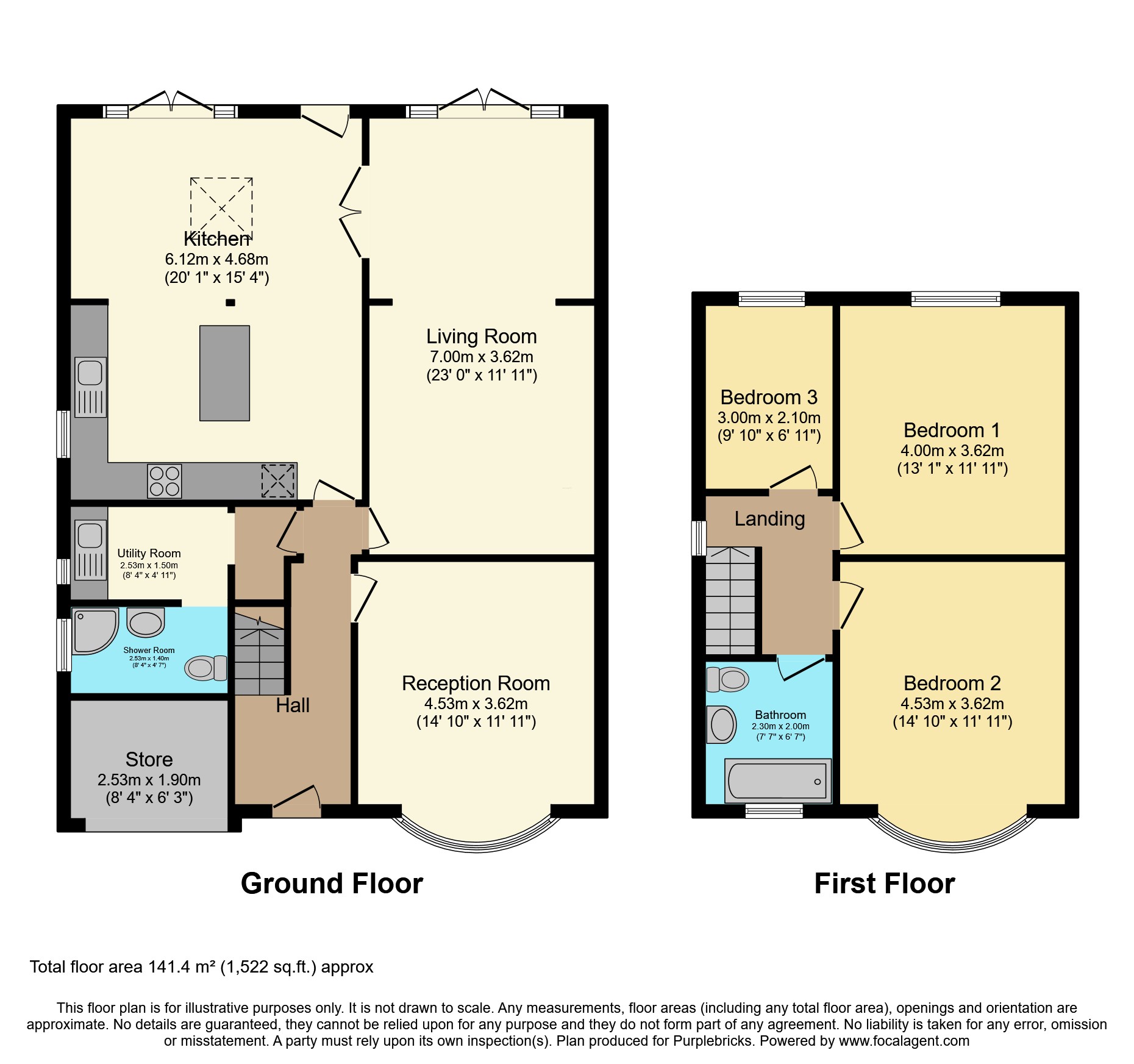 28, Wells Road, Wolverhampton floorplan