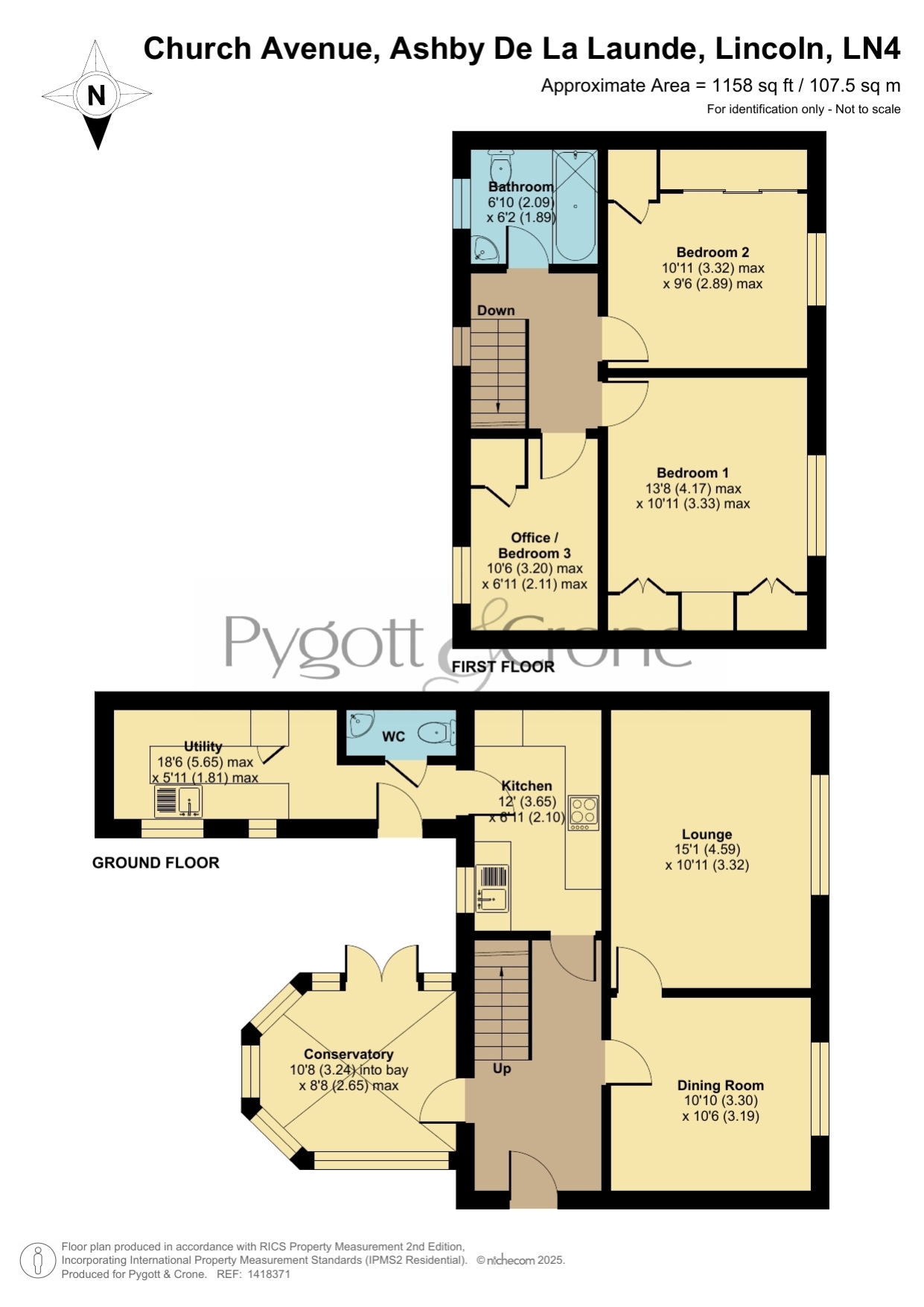 9, Church Avenue, Lincoln floorplan