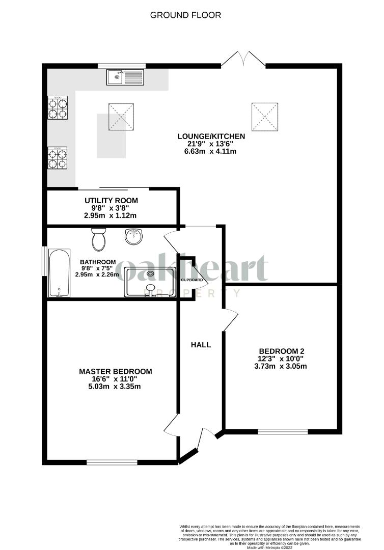Baden Powell Drive, Colchester CO3, 2 bedroom semidetached bungalow
