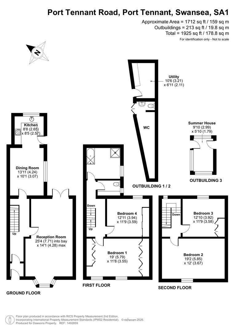 181, Port Tennant Road, Swansea floorplan