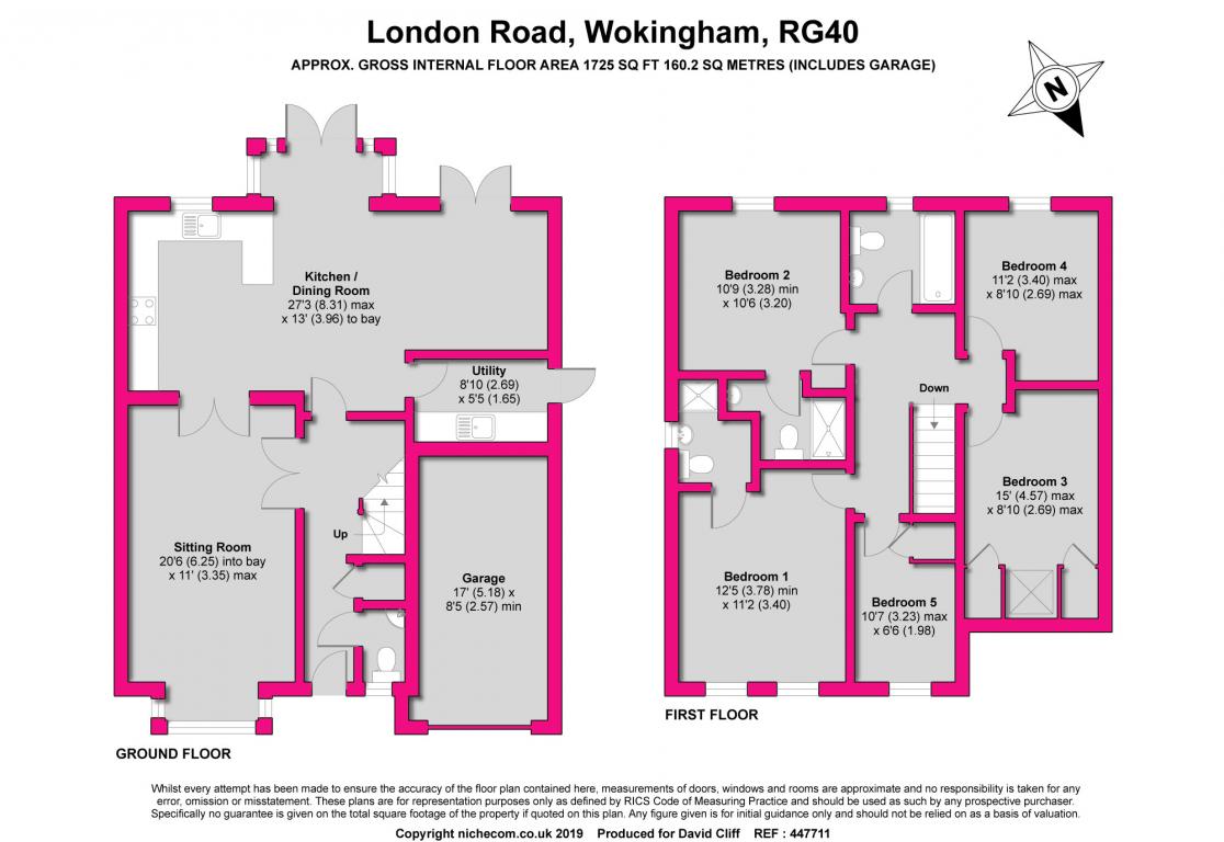 5 Bedrooms Detached house for sale in London Road, Wokingham RG40