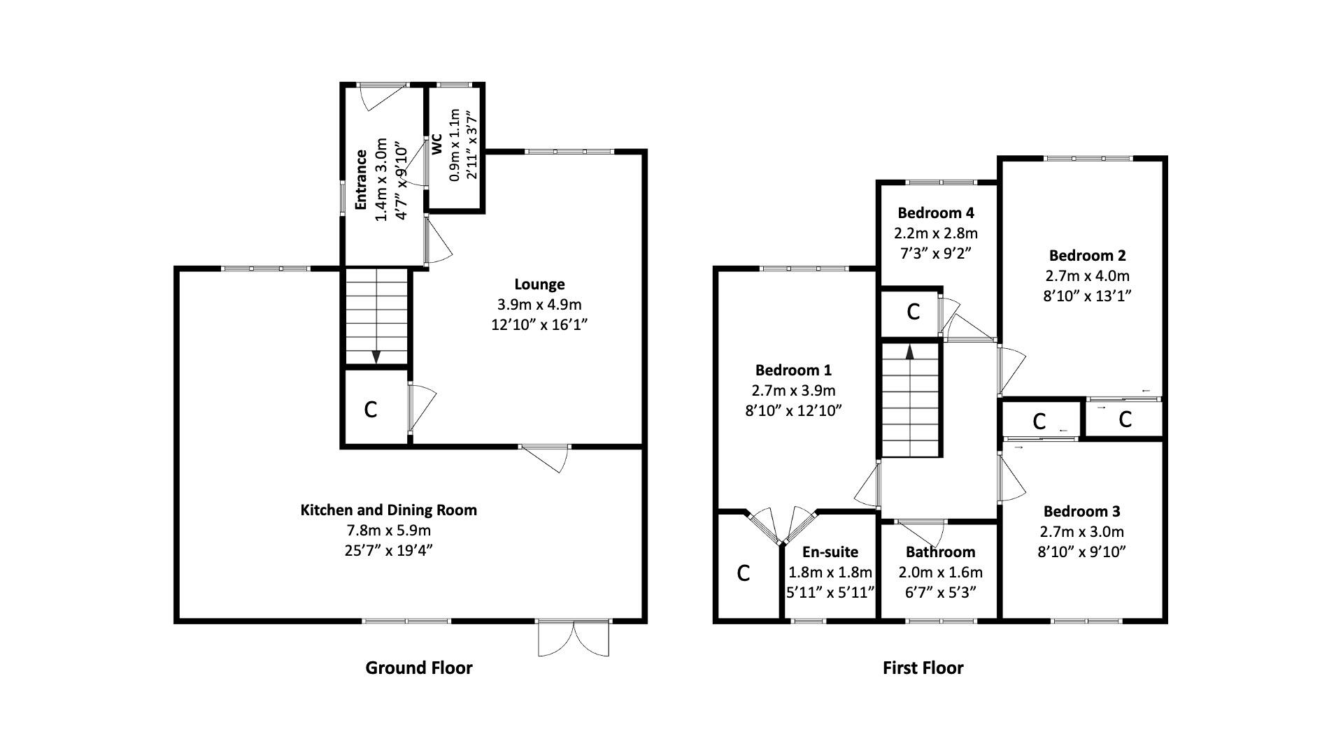 125, Broompark Crescent, Airdrie floorplan