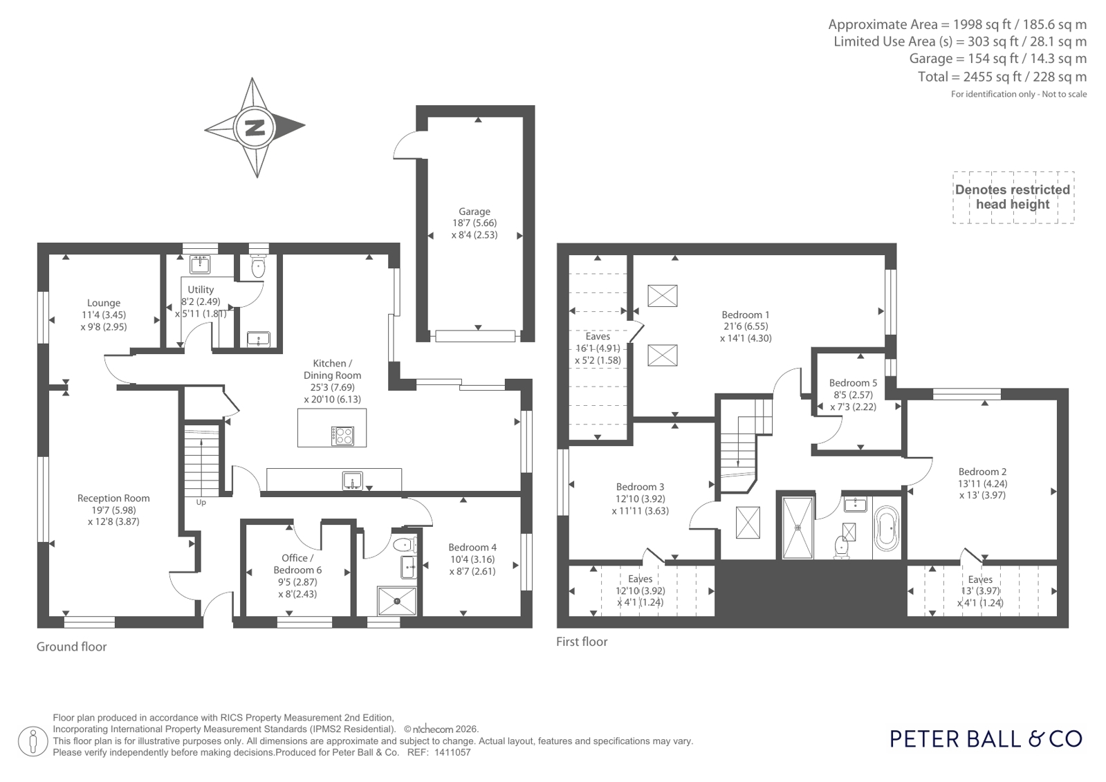 18, Orchard Drive, Tewkesbury floorplan
