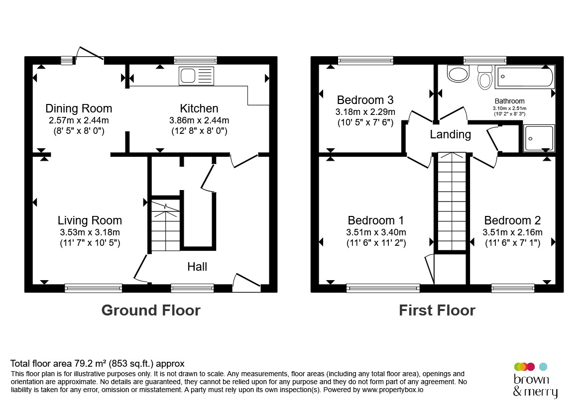 12, Bevan Close, Hemel Hempstead floorplan